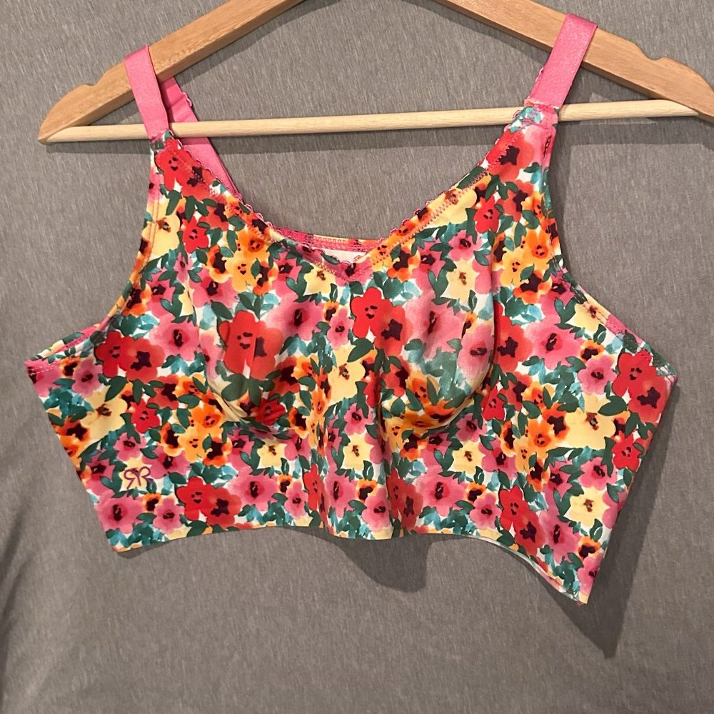 Ruby Ribbon - Heritage Floral Bloom Demi